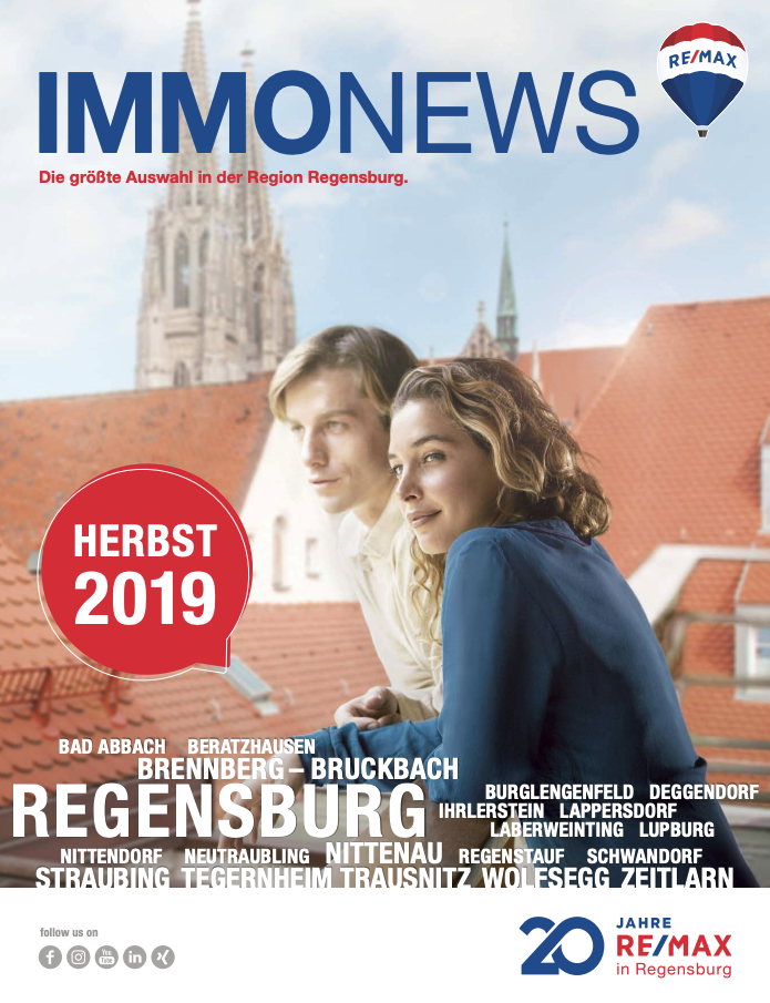 Remax Immonews Herbst 2019 Regensburg
