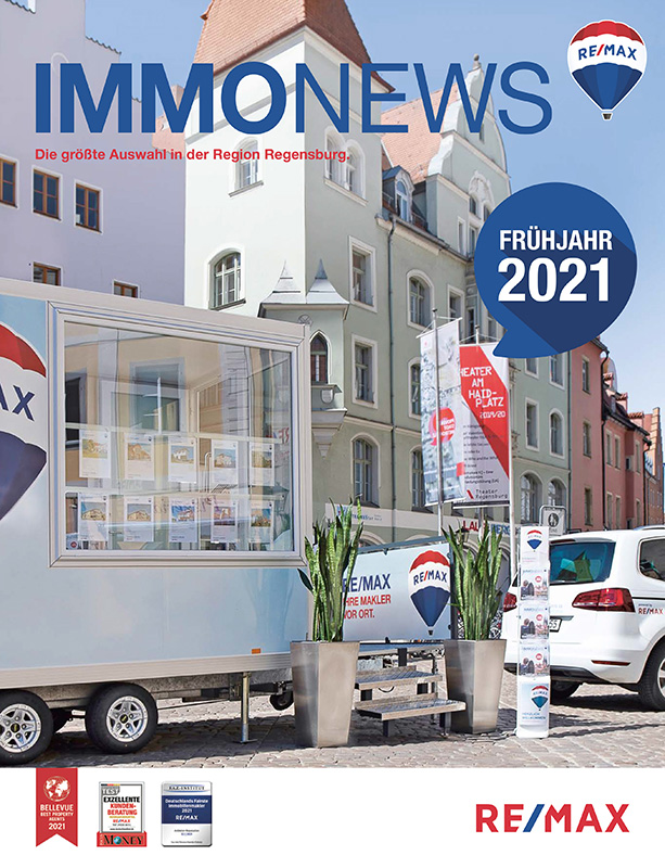 Remax Immonews Frühjahr 2021 Regensburg