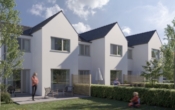 Ansicht Visualisierung - Neubau/Erstbezug – Top modernes Reihenmittel in ruhiger Lage!