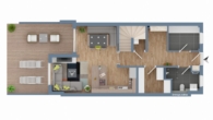 Grundriss EG - Neubau/Erstbezug – Top modernes Reihenmittel in ruhiger Lage!