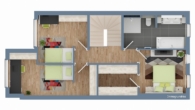 Grundriss OG - Neubau/Erstbezug – Top modernes Reihenmittel in ruhiger Lage!