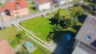 Draufsicht - Baugrundstück in ruhiger Wohngegend – mit genehmigtem Bauplan!