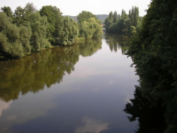 2,5 km Teilstück des Fluß von der Sächsischen Saale zu verkaufen, 95180 Rudolphstein, Teich- und Forstwirschaft