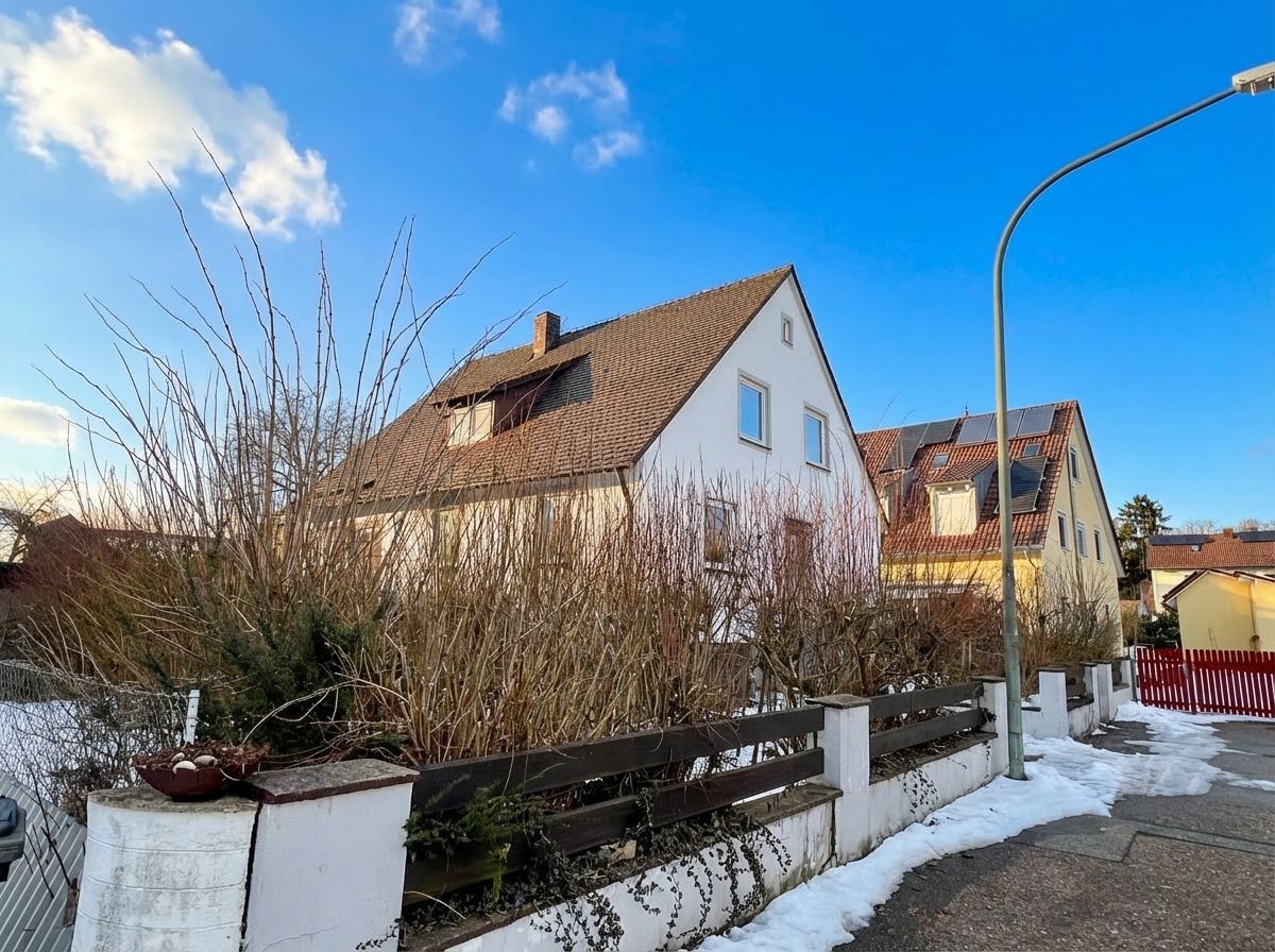 Blick von der Straße