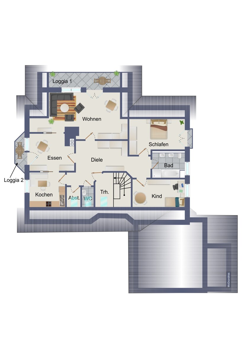 Grundriss OG