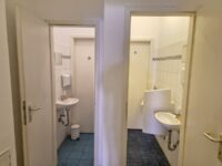 Toiletten der Eisdiele