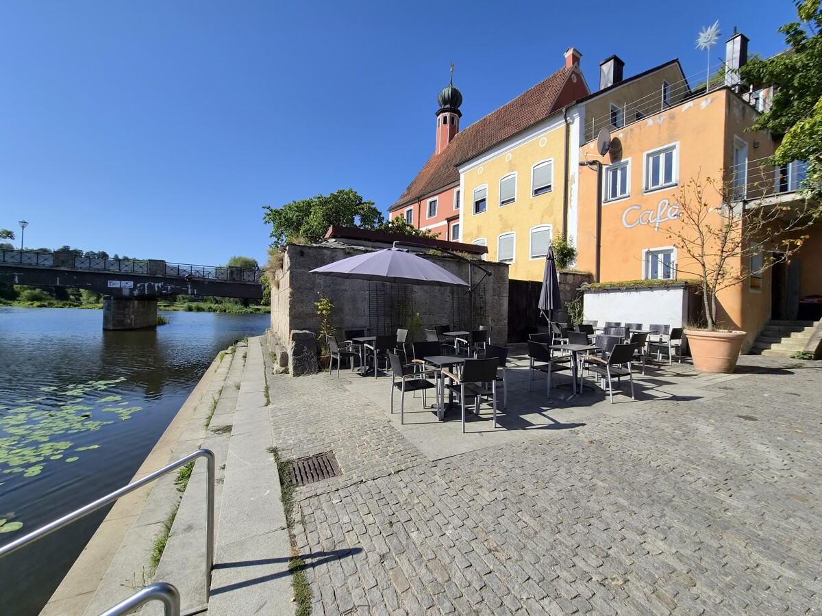 Terrasse an der Naab