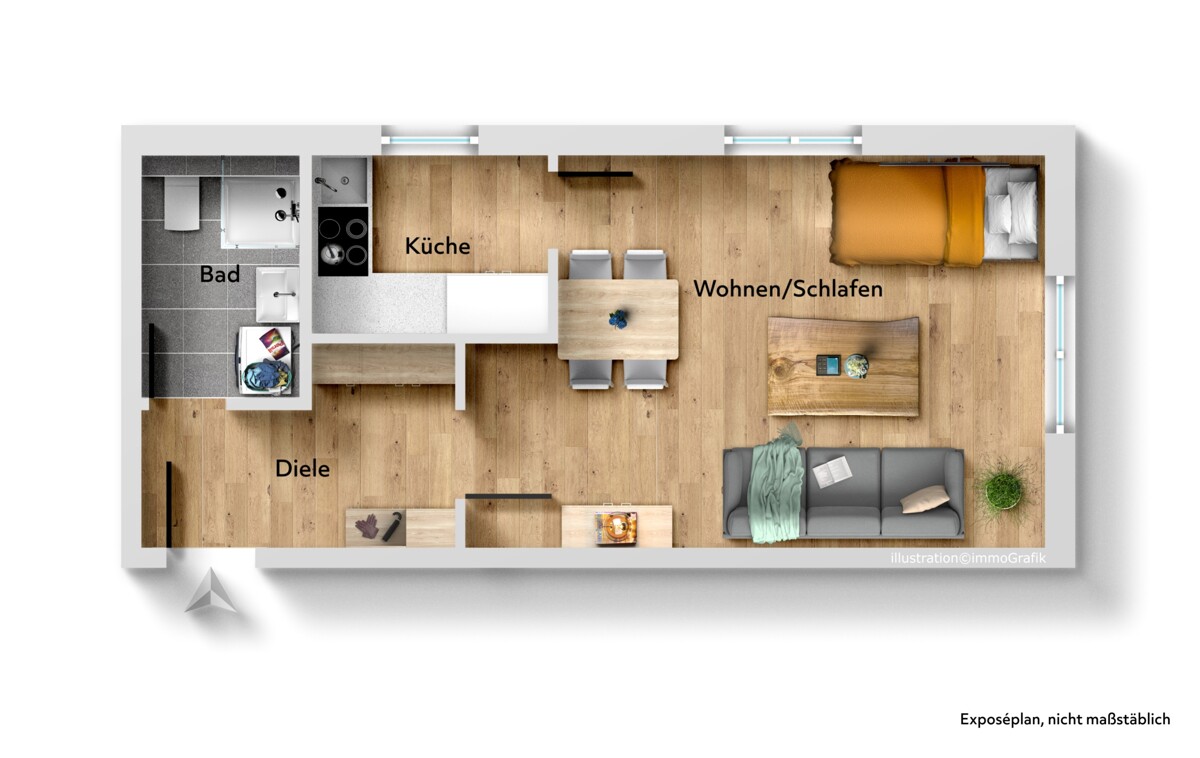 Der Grundriss Ihrer Wohnung