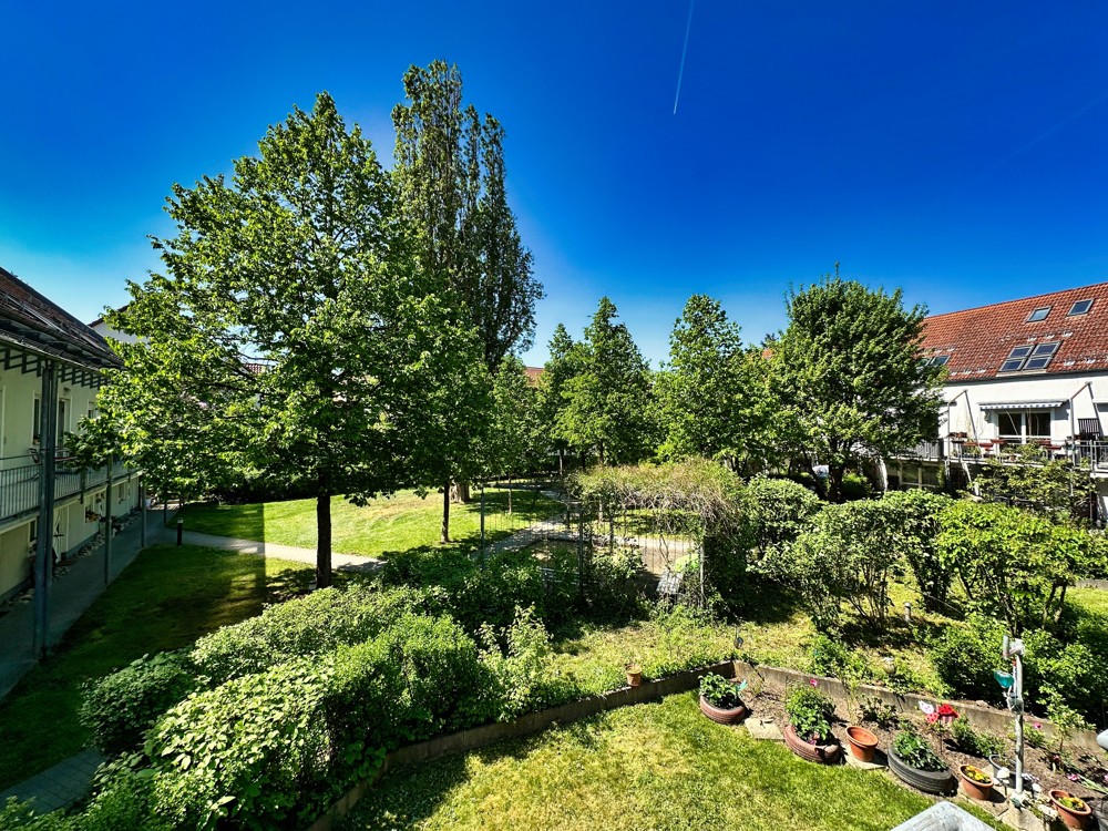 Blick von Ihrem Balkon