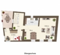 Der Grundriss des Obergeschosses - Stadthaus statt Wohnung!