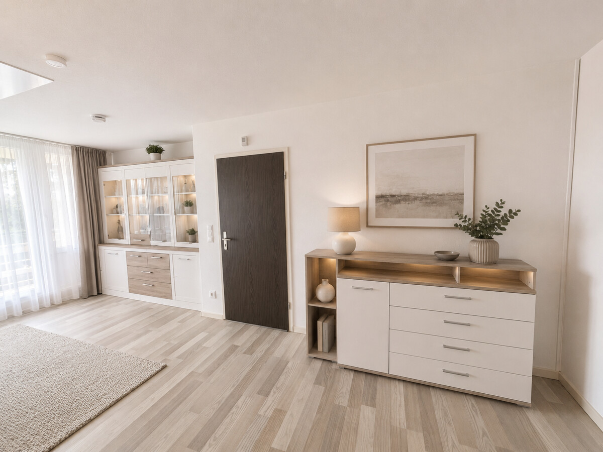 Eingangsbereich Staging