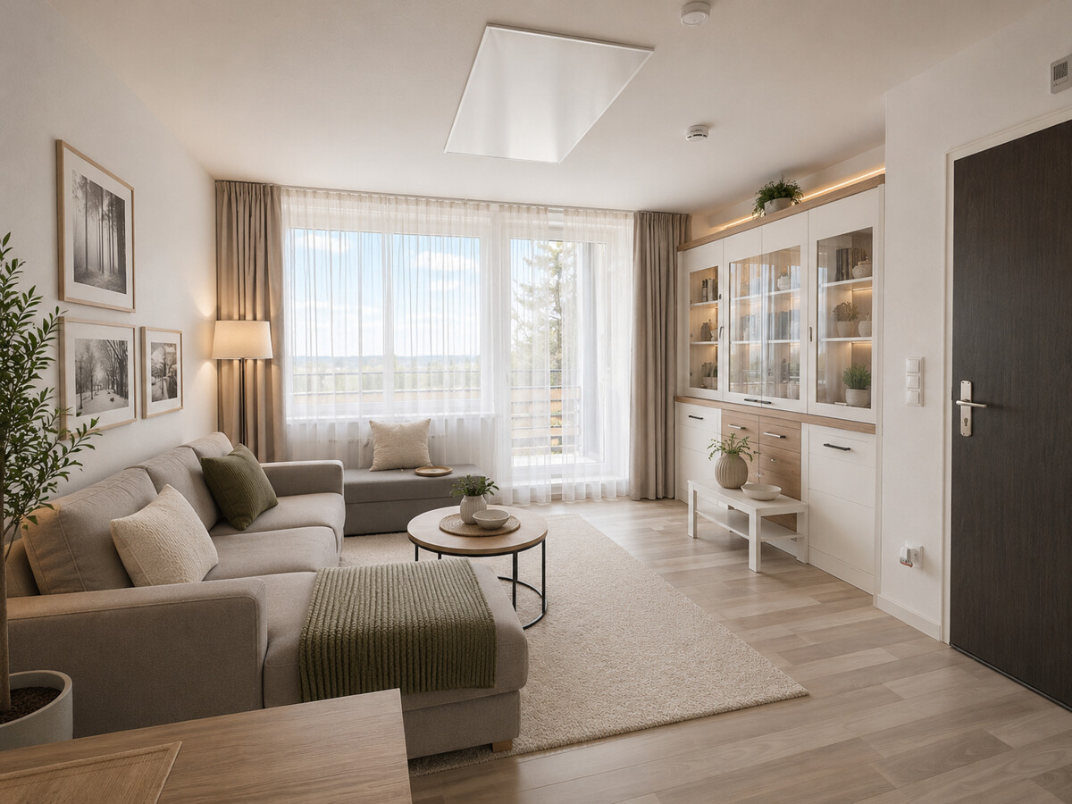 Wohnzimmer Staging
