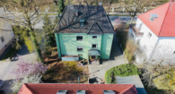 Drohenenaufnahme hinten - Stadthaus. Kapitalanlage oder Selbstnutzung!