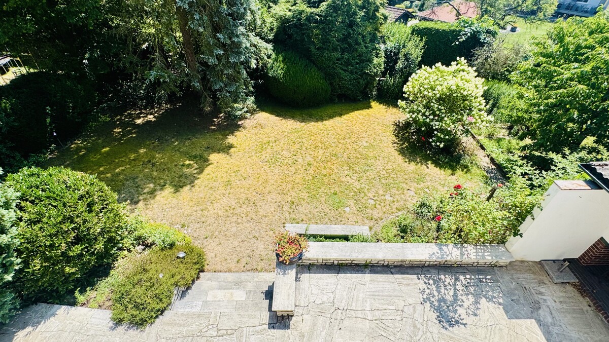 Blick vom Balkon