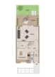 Grundriss 1. OG - Großzügige 4 Zi. Whg. als Reihenmittelhaus mit Garten und Terrasse, EBK, 2 TG´s uvm.