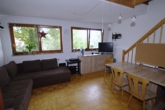 Wohn- und Essbereich - | Nur 100 m zur Universität | Schöne 2-Zimmer Maisonettewohnung