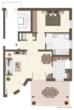 Grundriss Gartenwohnung - Gartenwohnung in schöner Lage mit perfekter Raumaufteilung!