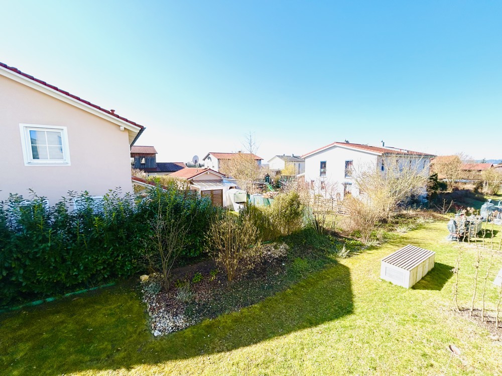 Der Blick von Ihrem Balkon gen Süd-Westen