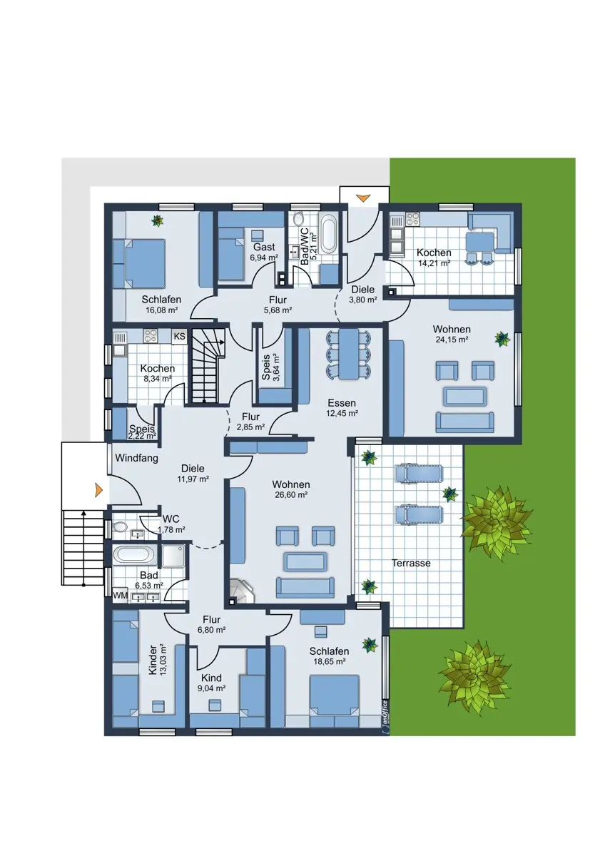 Grundriss EG