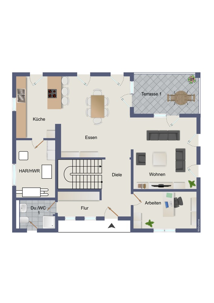 Grundriss EG