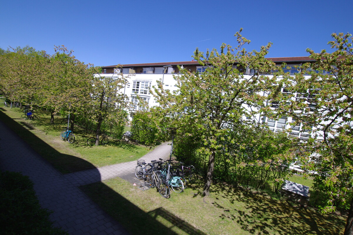 Ausblick vom Balkon