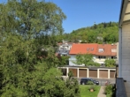Blick vom Balkon auf den Maria Hilf Berg - Über den Dächern von Amberg: Freie Drei-Zimmer-Wohnung inklusive Garage!