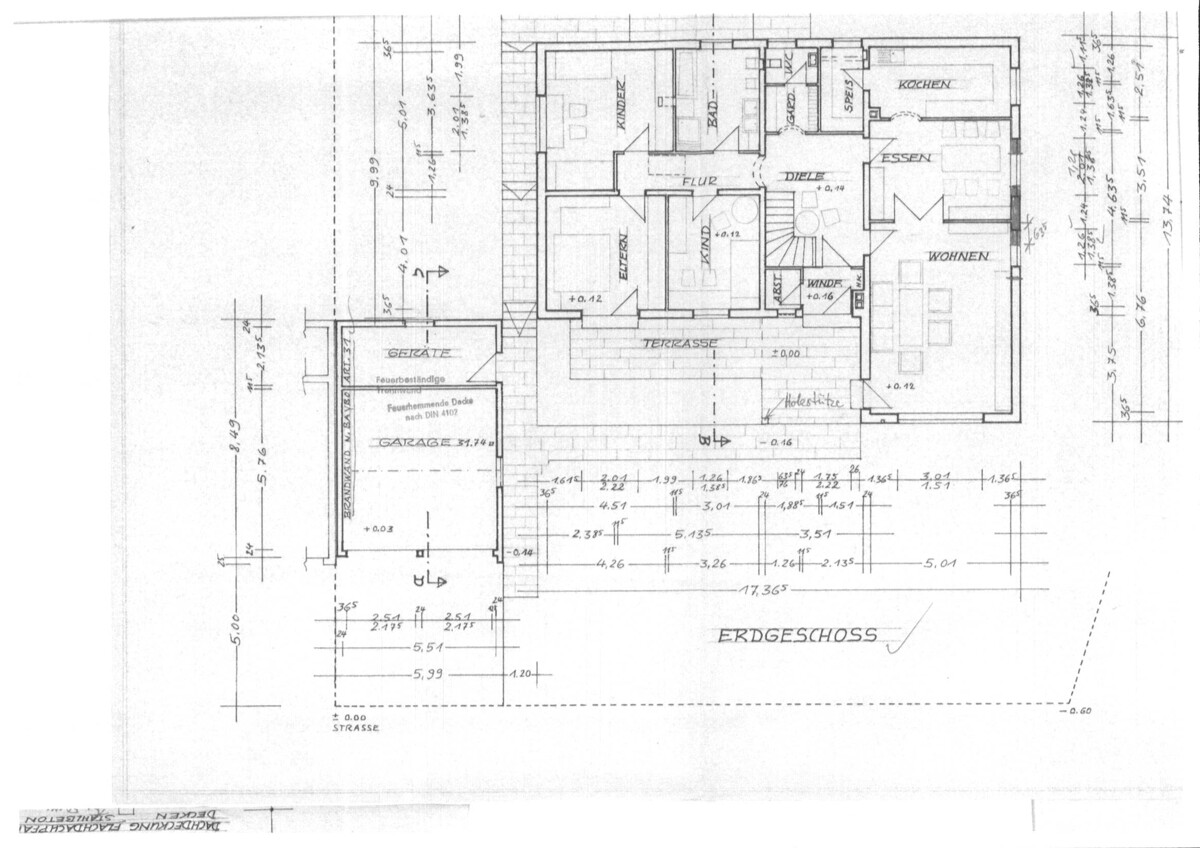 Grundriss Erdgeschoß