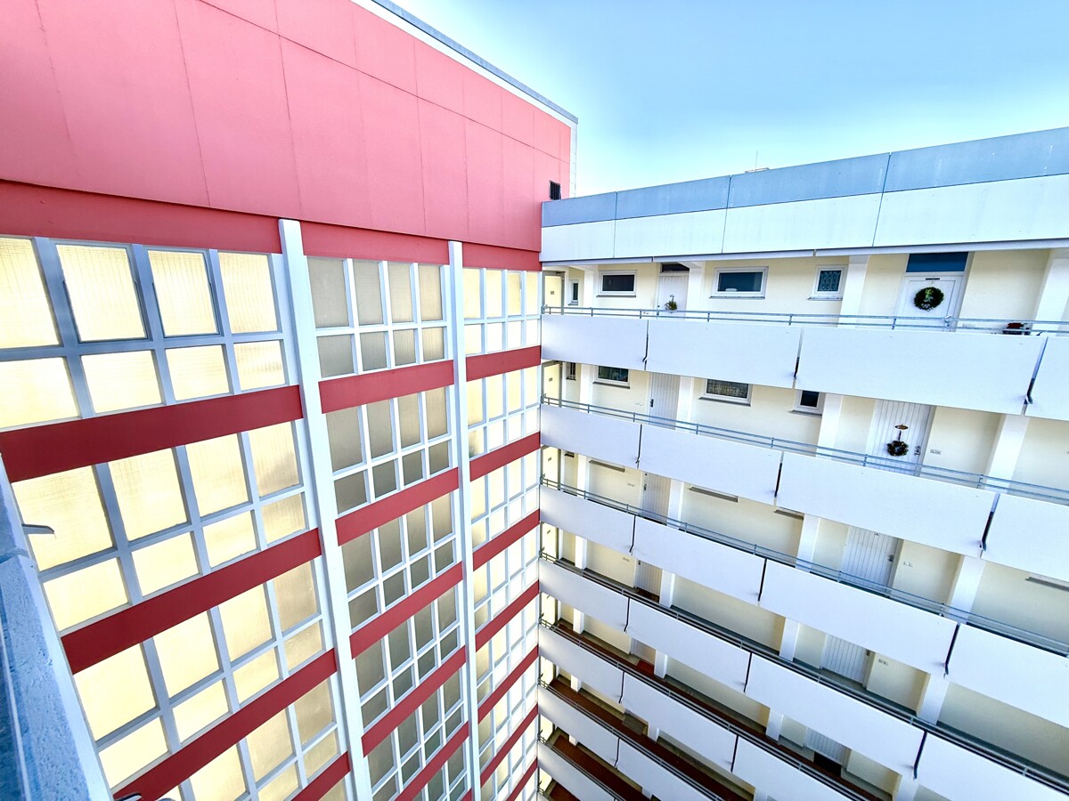 Vor der Tür zu Ihrer Wohnung