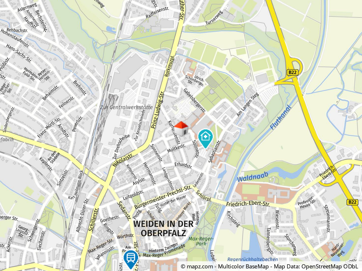 Geolyzer Kartenausschnitt