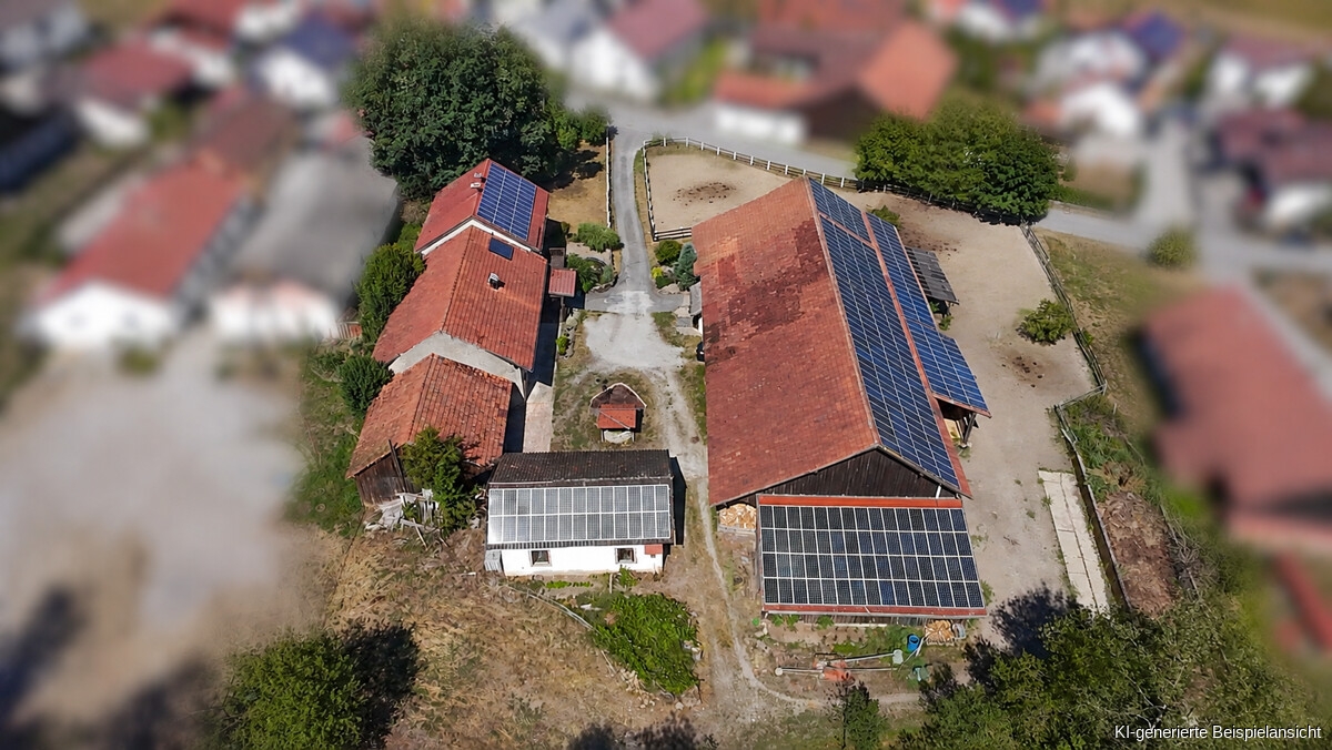 Drohnenansicht Süd