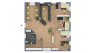 Grundriss Praxis - Hochinteressantes Immobilienpaket (Praxis mit Wohnung) – Bestlage direkt am Marktplatz!