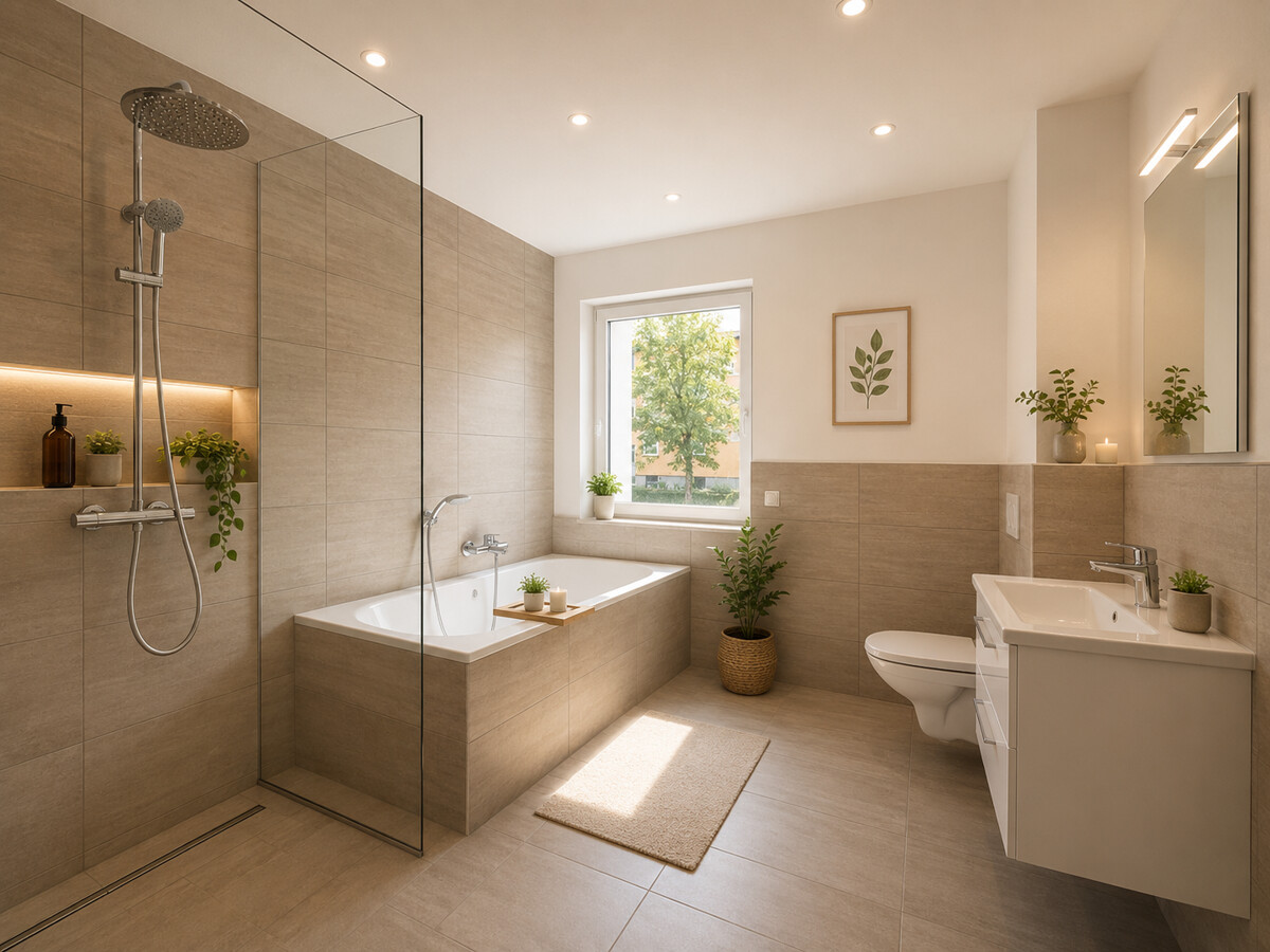 Badezimmer vom Schlafzimmer