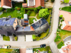 Vogelperspektive - Hochwertiges Wohnen in Schwarzach! Ihr Traumhaus mit schönem Garten, Sauna und PV-Anlage!