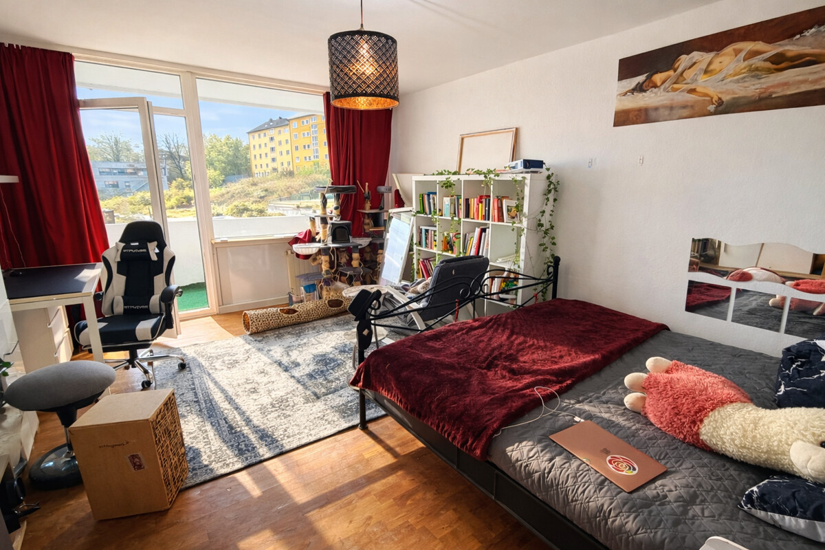Wohn-/Schlafzimmer