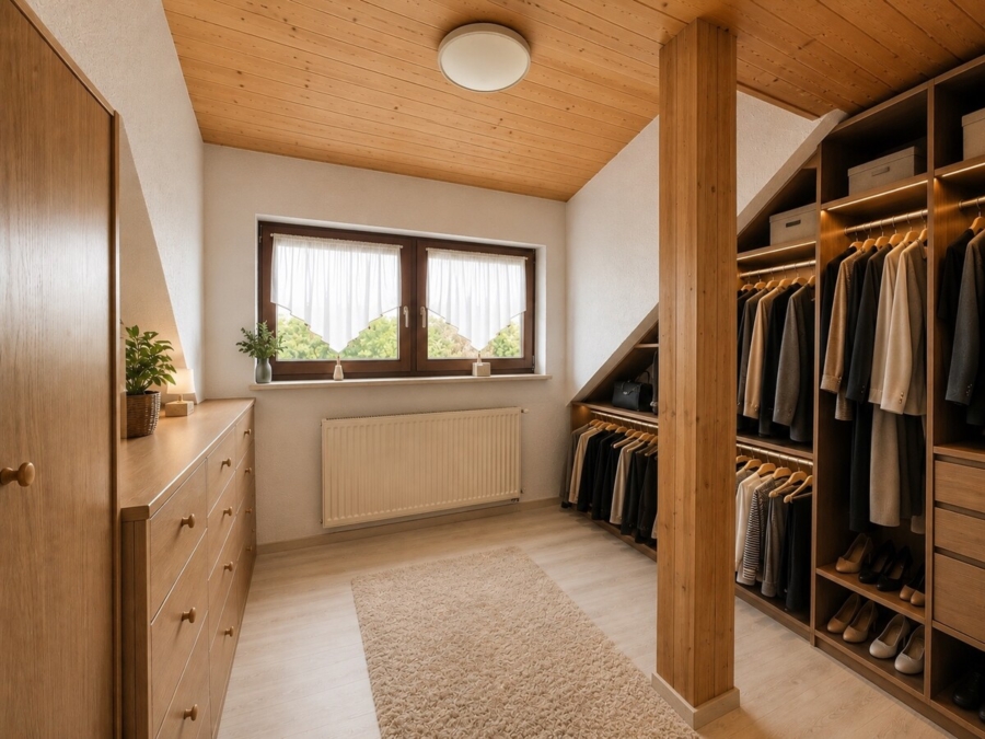 Ankleide/Schlafzimmer DG
