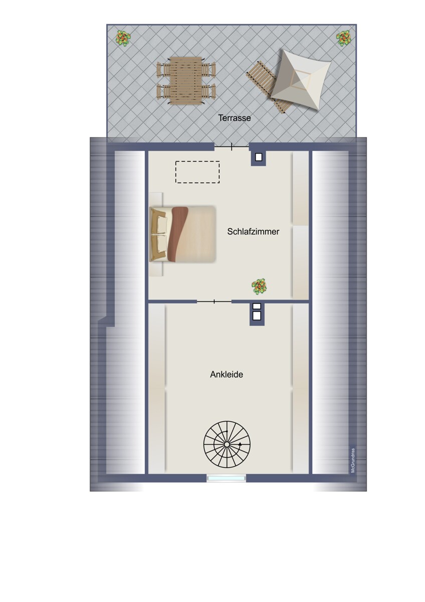 Grundriss DG