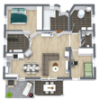 Erdgeschoss - | Ein Zuhause für alle Lebensphasen | Rollstuhlgerecht, familienfreundlich und naturnah