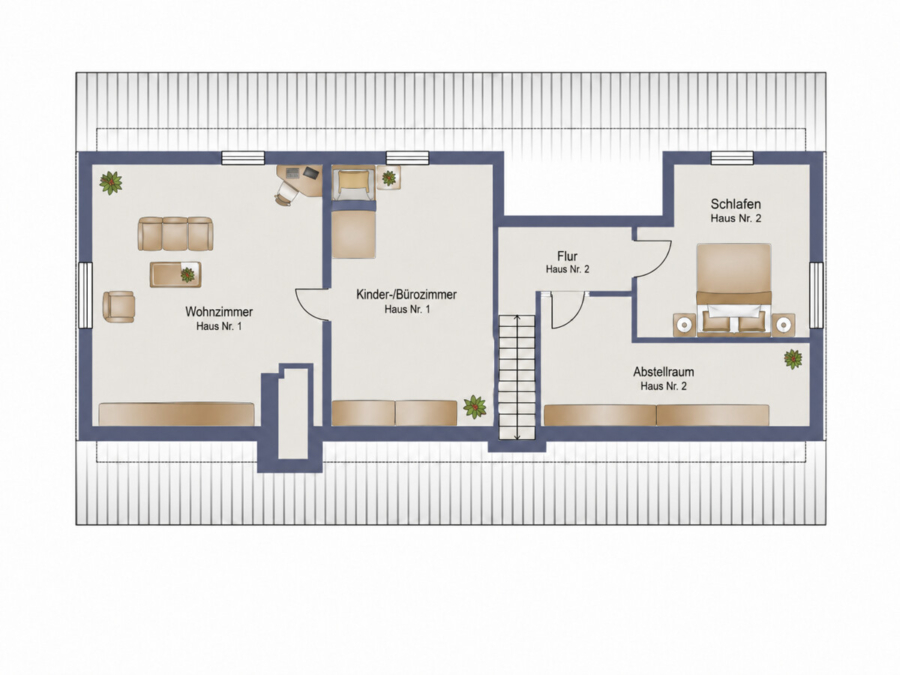 Grundriss Dachgeschoss