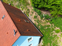 Zugang zu Gartenterrassen