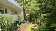 Gartenansicht - Charmante 3-Zimmer Wohnung in guter Lage zu vermieten