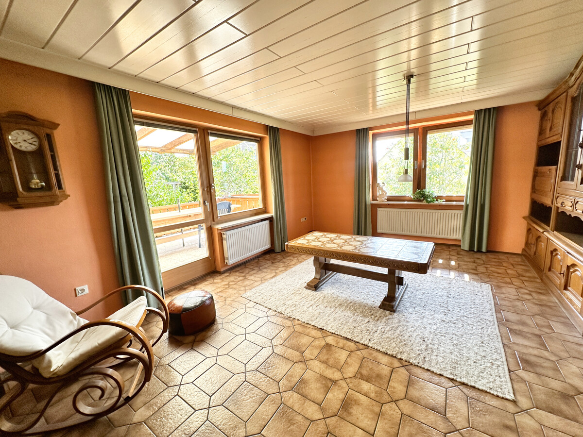 Wohnen gen Terrasse
