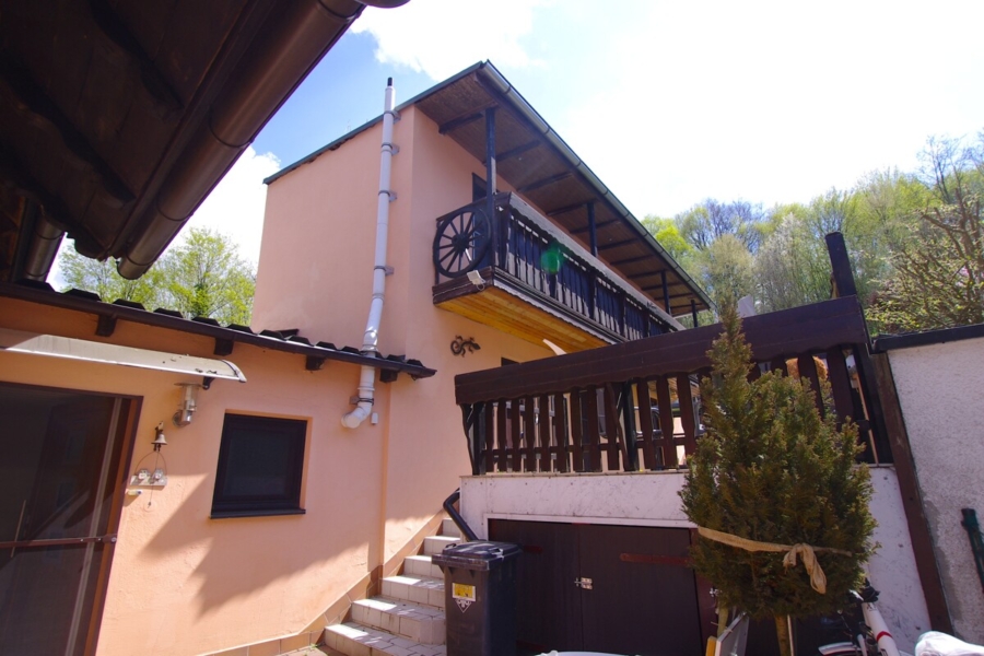 Aufgang zum Apartment
