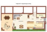 Ein Schloß, die Natur und Ihr Eigenheim! Einfamilienhaus mit Weitblick! - Grundriss Immo EG Vorschlag Umgestaltung
