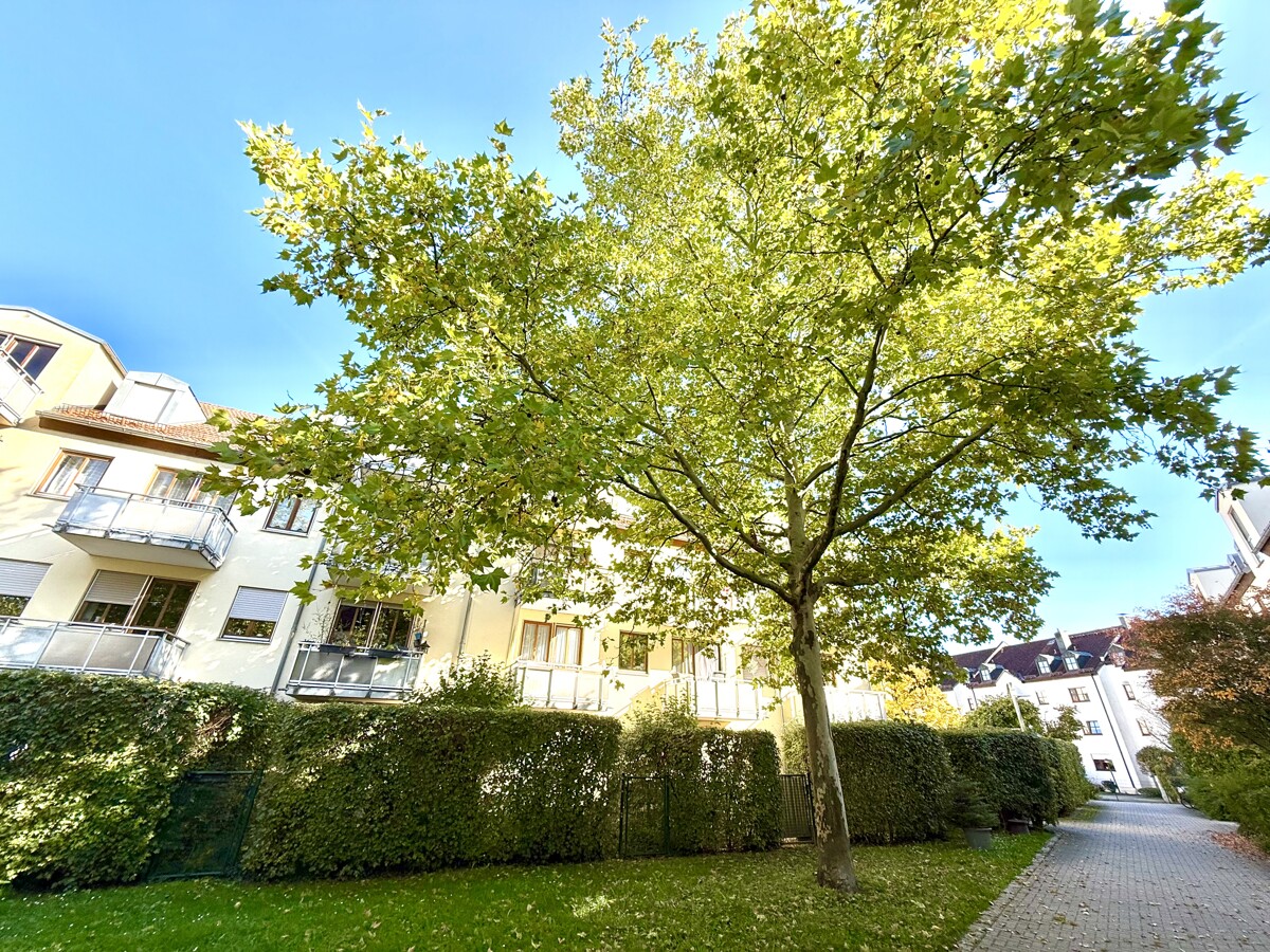 Der Blick von Ihrem Balkon gen Süd-Osten