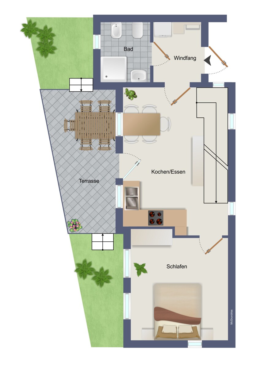 Grundriss EG