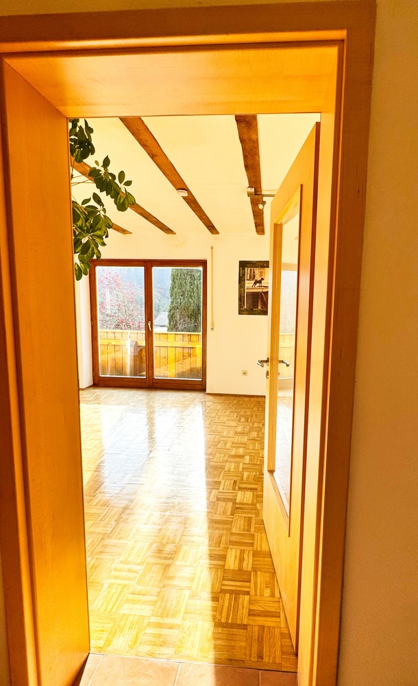 Blick ins Wohnzimmer von der Diele