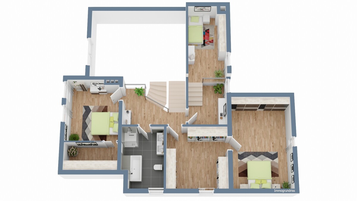Grundriss Dachgeschoss