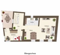 Der Grundriss des Obergeschosses