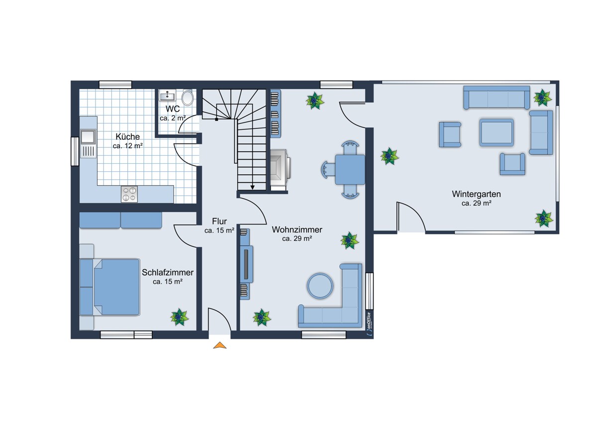 Grundriss EG