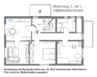 Wohnung im 1. OG - 3-Zimmer ETW in Klardorf, sofort frei!